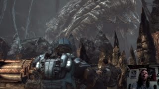 Let's Play Gears Of War 2 - Pt. 7 - A Bigger Worm