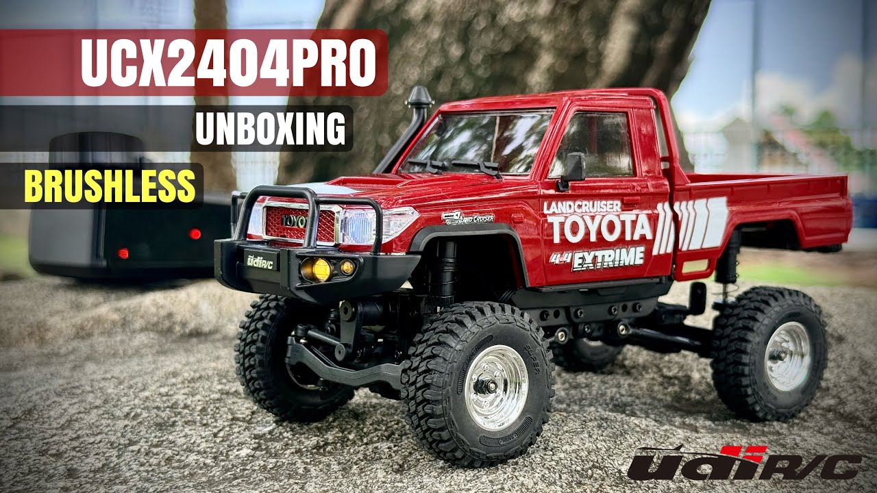 Unboxing !! UDIRC UCX2404 PRO Brushless | Toyota Land Cruiser J79