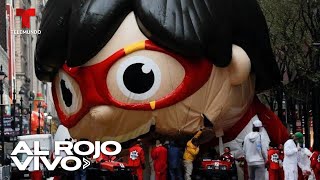 Comienzan los preparativos para el desfile del Día de Acción de Gracias en Nueva York Comienzan los preparativos para el desfile del Día de Acción de Gracias en Nueva York