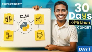 Day 1   Learning Python with Codeyatri