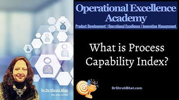 What is process capability index?