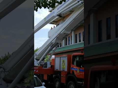 ซักซ้อมเหตุฉุกเฉินที่โรงแรมกรีนเวิลด์พาเลซเมืองสงขลา