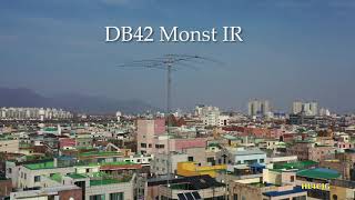 DB42 Monst IR antenna ham radio station is HL4CJG