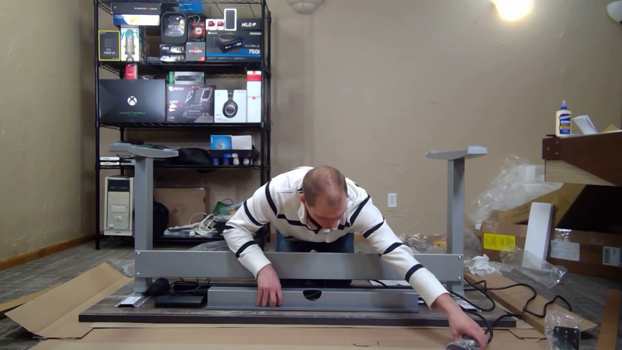 Btod Vertdesk V3 Unboxing And Assembly Youtube