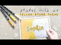 PENPAL WITH ME #19 | Yellow Stars Theme ⭐️