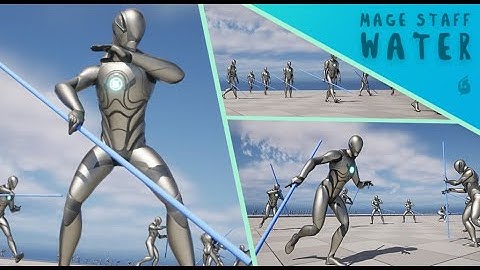 Mage Staff: Water (Motion Capture Animations for Unreal Engine)