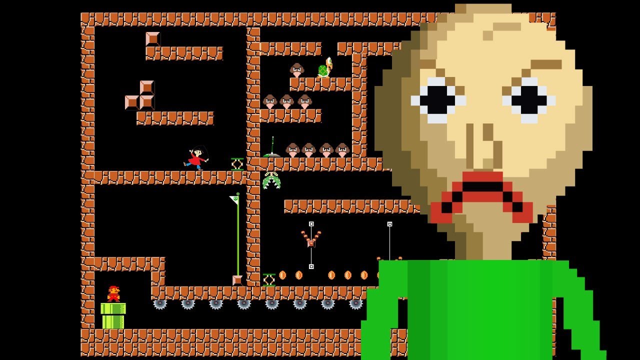 Baldi VS Mario Maze
