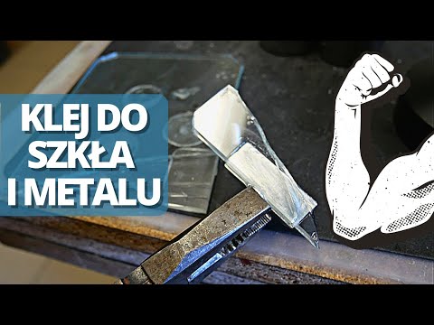 Klej do blatów szklanych i zawiasów drzwi ATK UV21 wideo