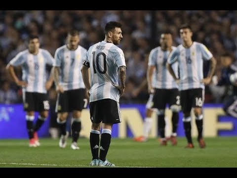 مباراة الارجنتين والاكوادور 3 1 كاملة شاشة كاملة تصفيات كأس2018