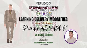 LDM2 PRACTICUM PORTFOLIO: Sample Artifacts, Editable file