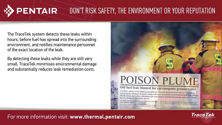 TraceTek fuel leak detection for Tank Farms HD ENG YouTube