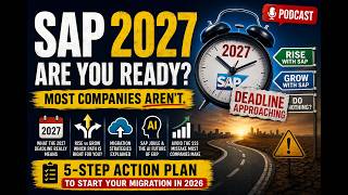 SAP's 2027 Deadline Explained: Migration, AI, and the $$$ Mistake Most Companies Will Make