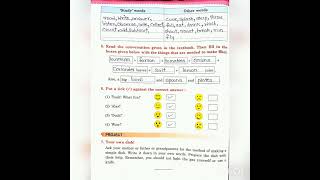 Std-2nd ll Sub:- English Lesson no.2.7 ll LET'S SPEAK llQuestionandanswerof workbook