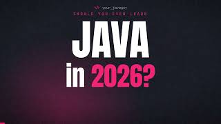 Should you even learn Java in 2026