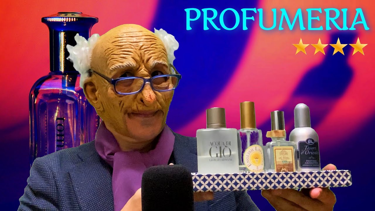 PROFUMERIA ASMR ti consiglio profumi maschili, whispering, roleplay, ASMR ita
