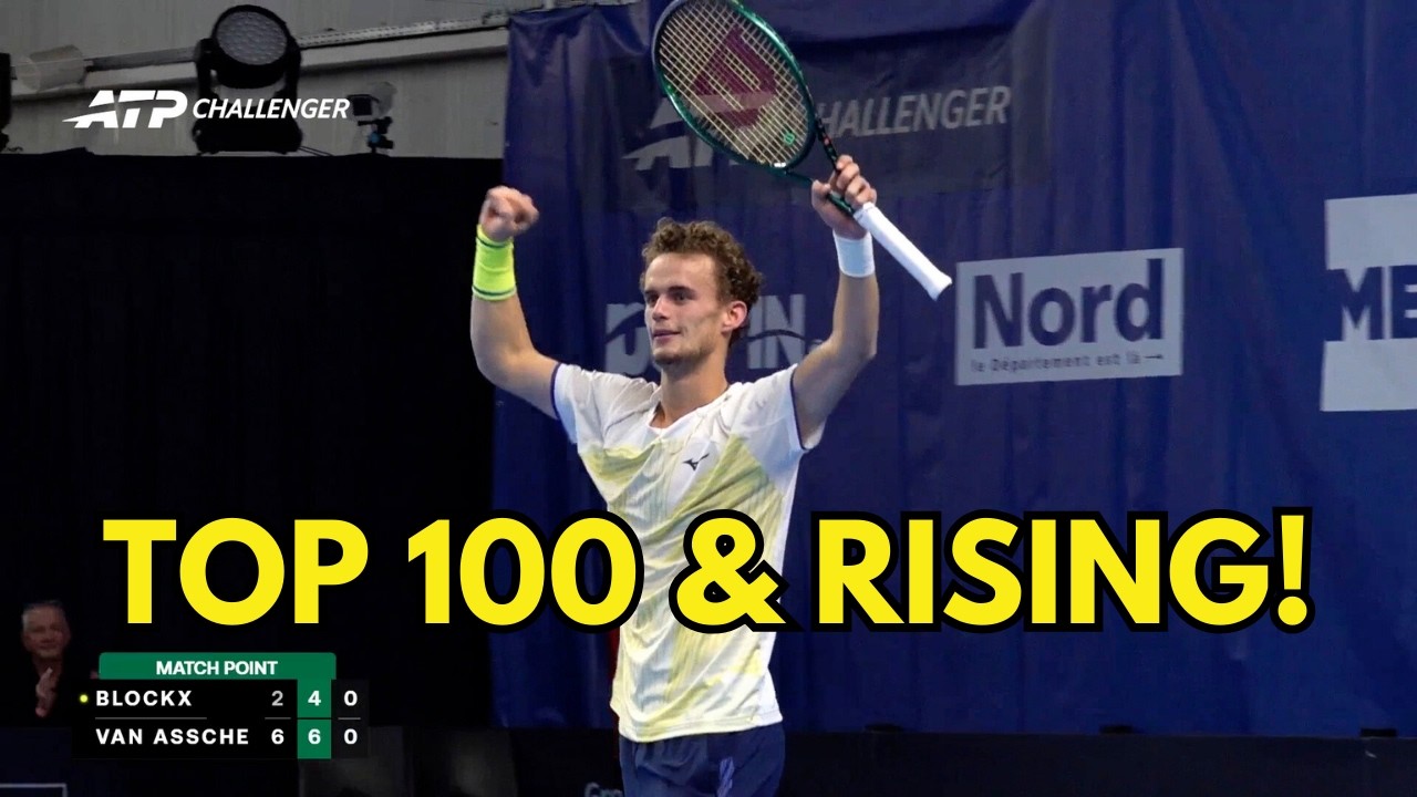 Luca Van Assche Dominates Next Gen Star Alexander Blockx To Win Play In Challenger Lille!