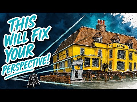 Urban Sketching | Perspective made easy