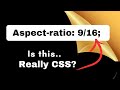 CSS Aspect Ratio in 1 Minute: Perfecting Your Layouts
