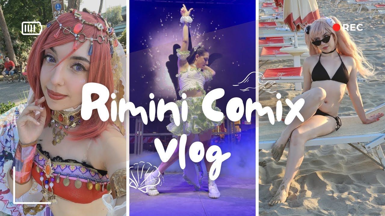 RIMINI SENZA CRIMINI - Rimini Comix Vlog ☆彡