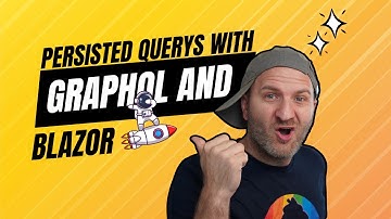How can we use persisted queries with GraphQL in Blazor?
