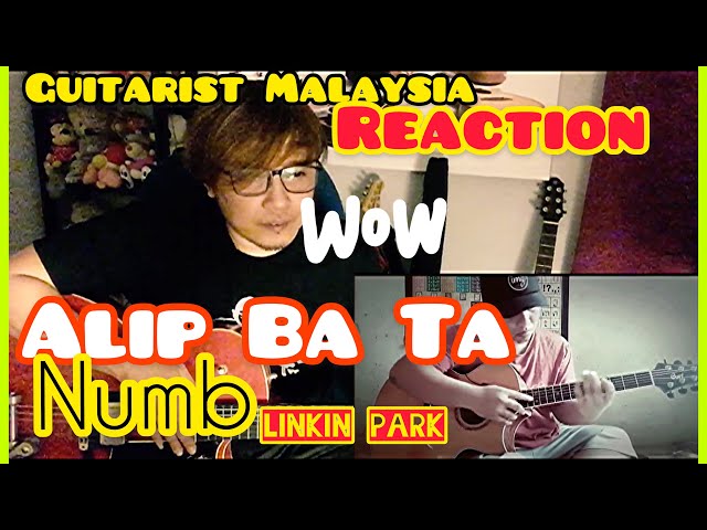 ALIP_BA_TA | NUMB (Linkin Park) REACTION | Andy Irwandy class=