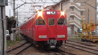 名鉄6039F+6037F 1760ﾚ普通知立 三河知立駅到着