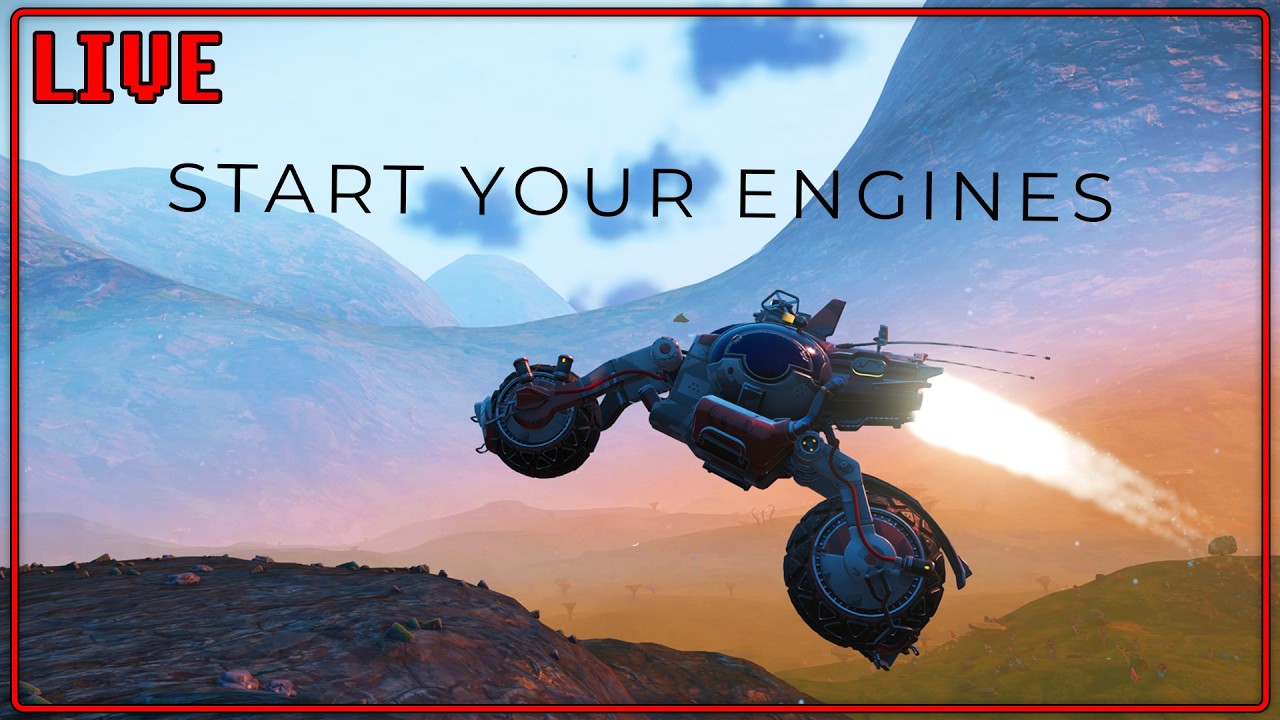 Off-Road Racing in No Man's Sky
