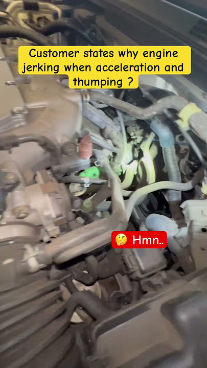 Engine jerking and thumping when accelerating #shorts #tips