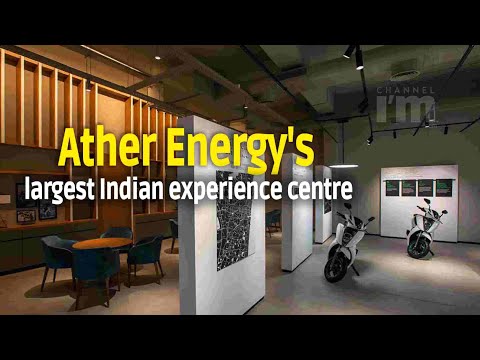 Ather Energy's largest Indian experience centre