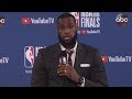 LeBron James Postgame Interview - Game 1 | Cavaliers vs Warriors | May 31, 2018 | 2018 NBA Finals