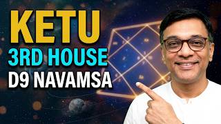 Ketu in the 3rd House of the D9 Navamsa Chart