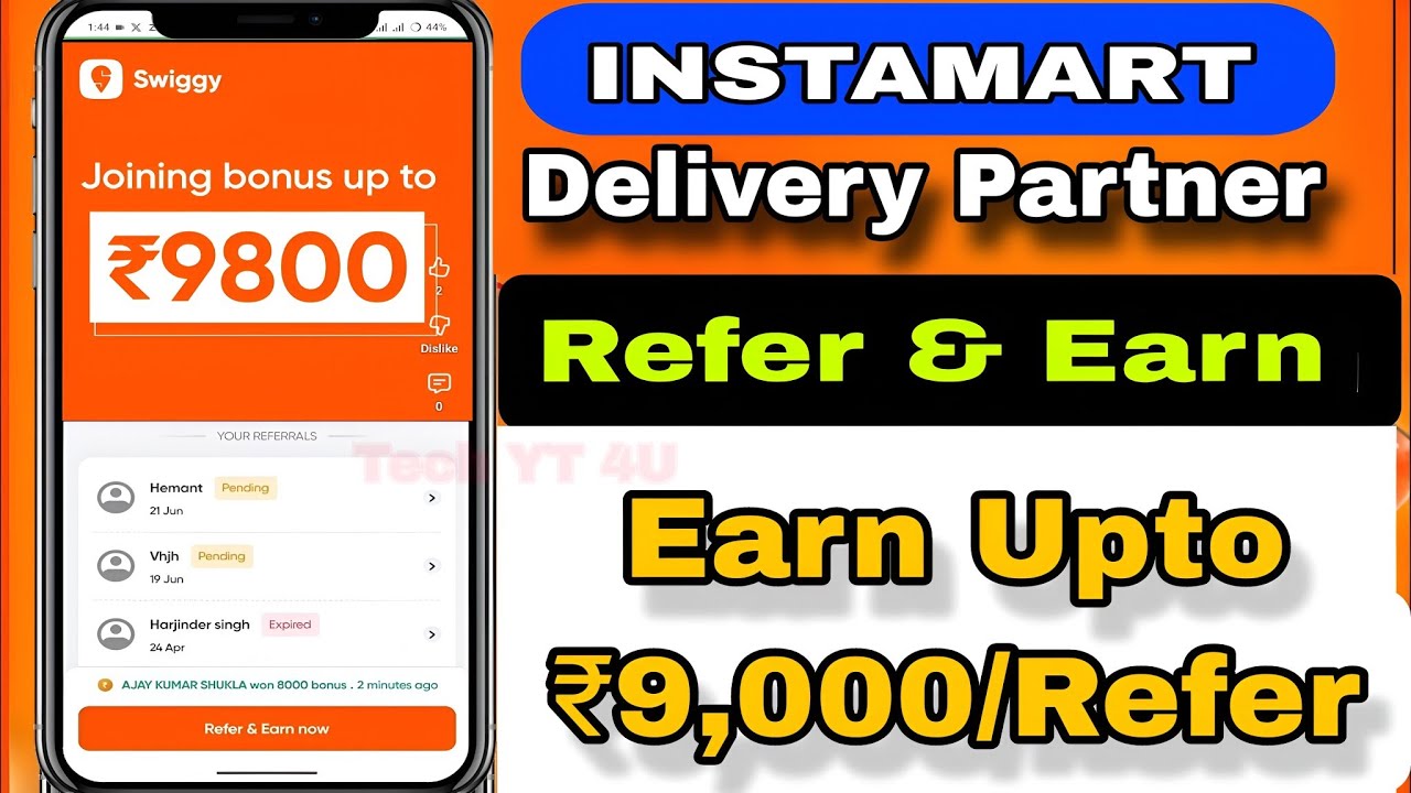 swiggy instamart refer and earn |Instamart me refer kaise kare | instamart usa