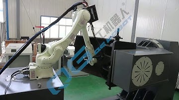 8 axis welding robot
