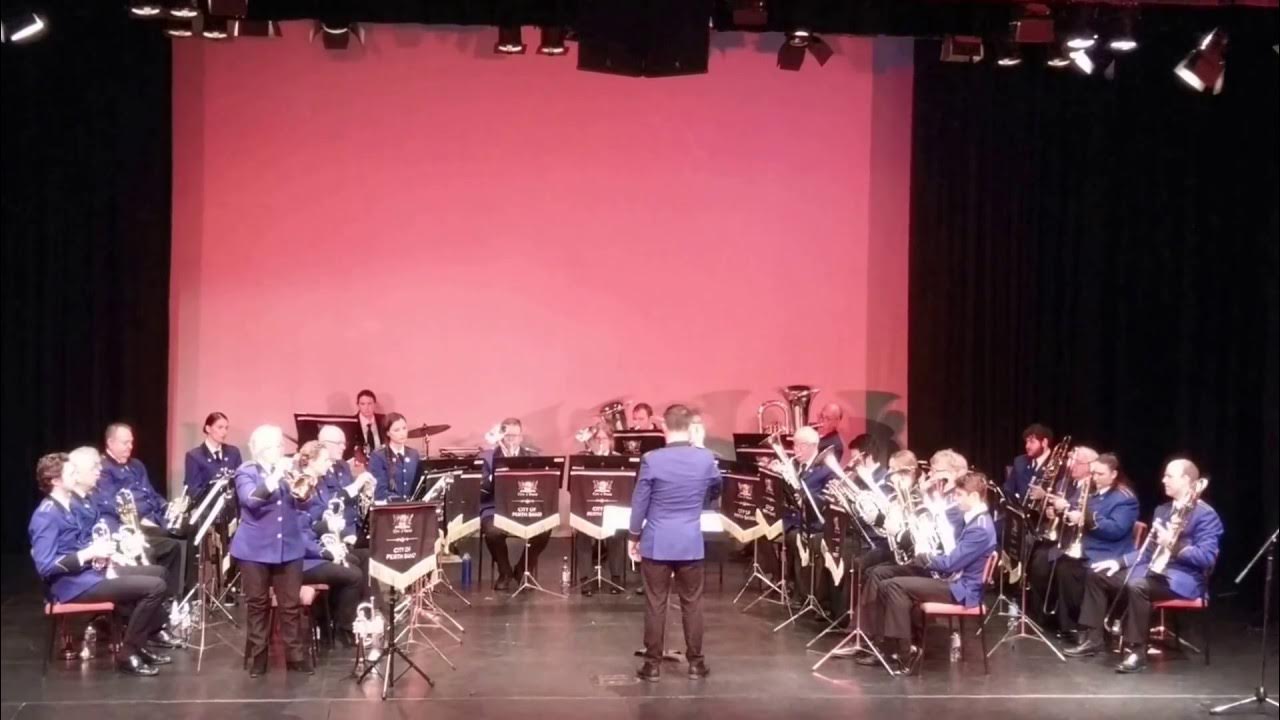 City of Perth Brass Band 'ADAGIO'. Bass trombone Seton DouglasSmith