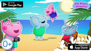 Hippo Airport Adventure Game 2 Slide Show-1 16Х9 30 0