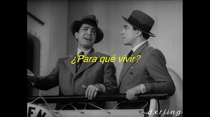 Carlos Gardel // Por Una Cabeza (Letra)