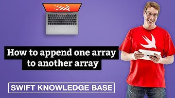 How to append one array to another array – Swift 5