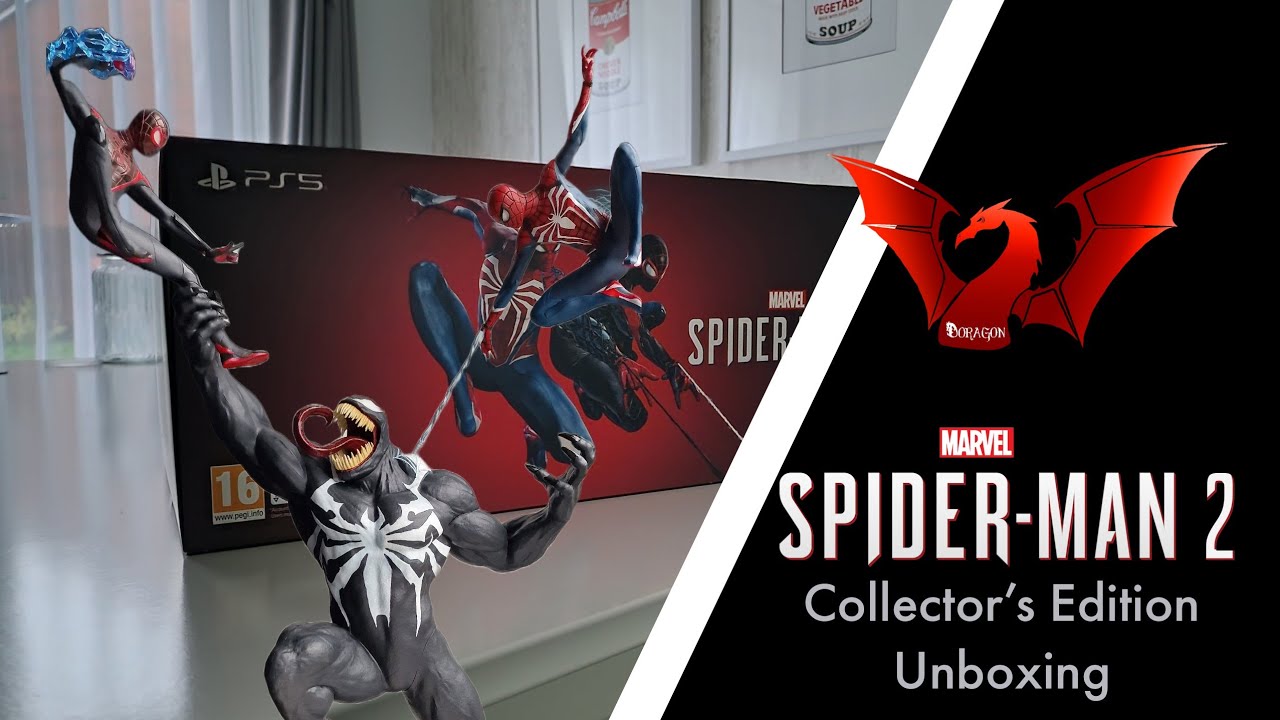 19 INCHES OF VENOM - Spider-Man 2 Collector's Edition Unboxing