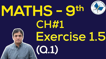 Maths Class 9 Chapter 1 Exercise 1.5 Q  1 Find determinant of the matrices