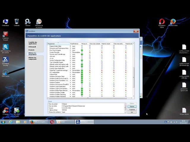 ZoneAlarm Antivirus PRO + Firewall/ Parfeux Demo (en live)/ tuto FR