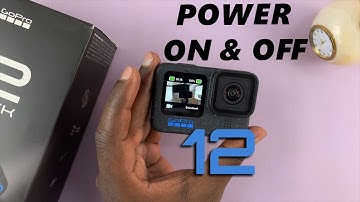 GoPro HERO 12: How To Turn ON / OFF