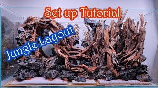 #24 Setup Tutorial Jungle Layout\/hướng dẫn chi tiết làm bố cục Rừng #Netdepthuysinh