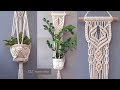 How to make Macrame plant hanger. Beautiful Macrame wall hanging tutorial. DIY gift for Mother's day