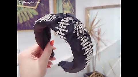 Băng đô cài tóc (bờm tóc/xược tóc/vấn tóc) đẹp xinh trendy - Tone Shop