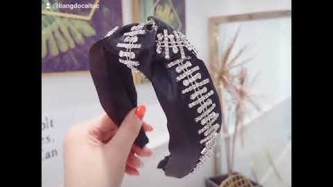 Băng đô cài tóc (bờm tóc/xược tóc/vấn tóc) đẹp xinh trendy - Tone Shop