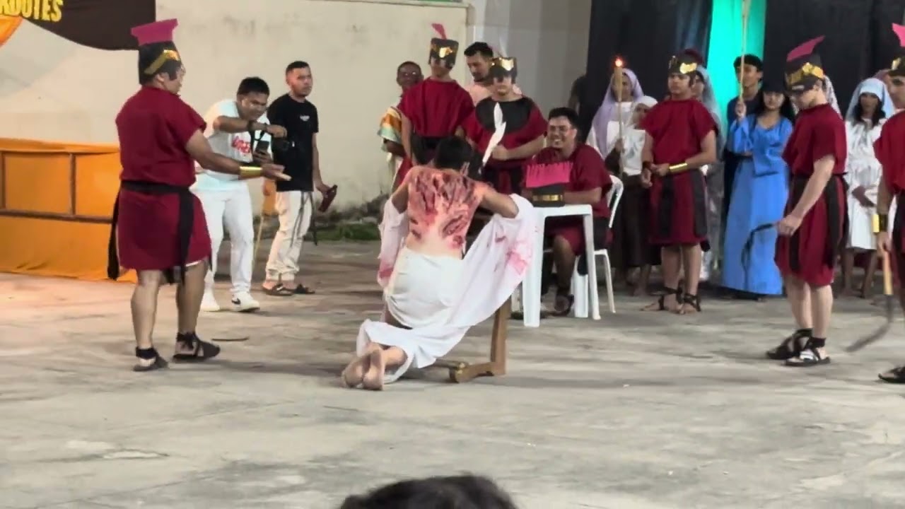 Parte 2 da encenação da paixão de Cristo