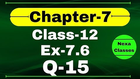 Class 12 Ex 7.6 Q15 Math | Chapter7 Class12 Math | Integration | Ex 7.6 Q15 Class 12 Math