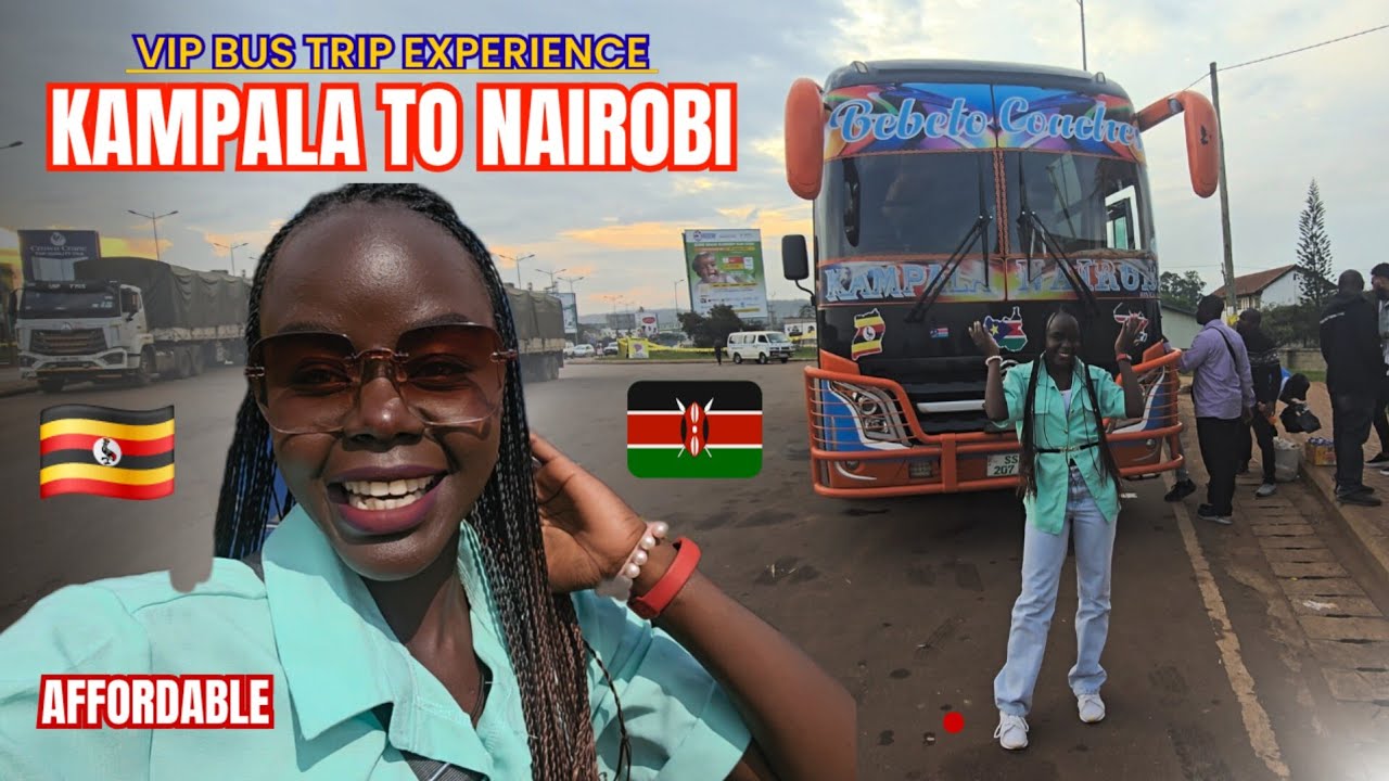 Моя первая VIP-поездка из Кампалы (Уганда) в Найроби (Кения) на автобусе (Восточная Африка) — под...