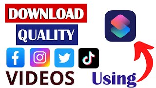 How to download quality Videos from social media apps on iPhone screenshot 3