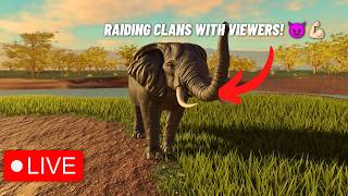 LIVE HIDE SEEK WITH VIEWERS MORE Savannah Life Roblox